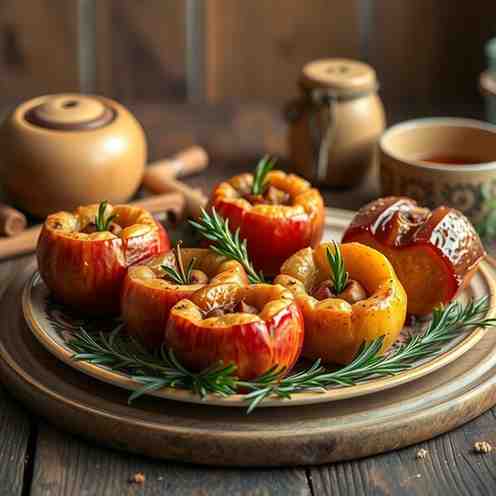 Bosnian Tufahija - Easy Baked Apples Recipe